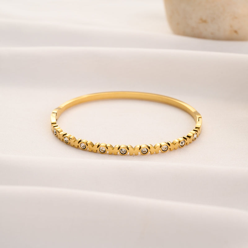 Velvety Butterfly Bracelet