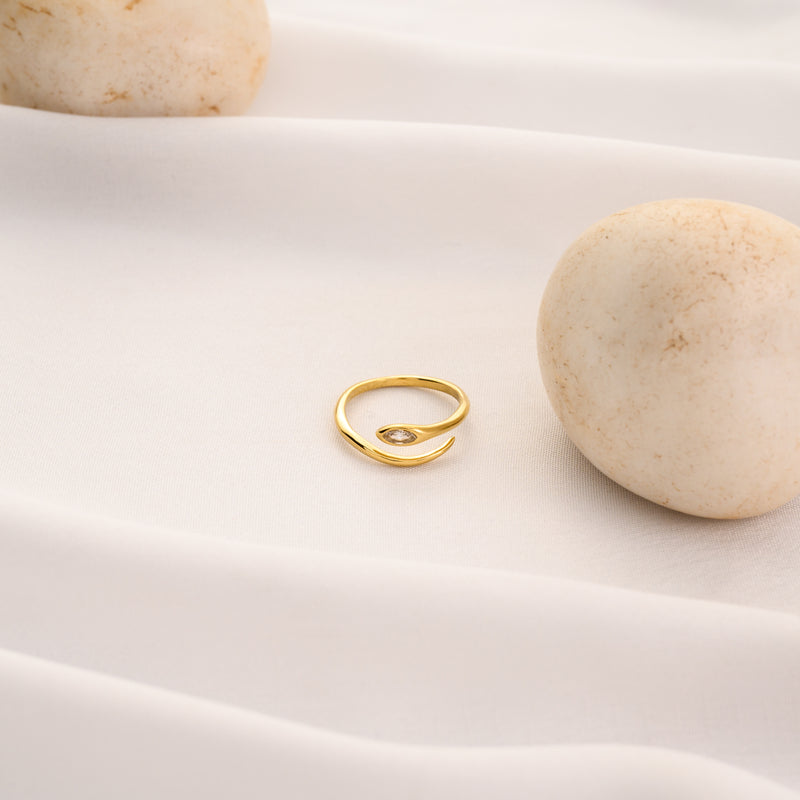 Artistic Snake Ring