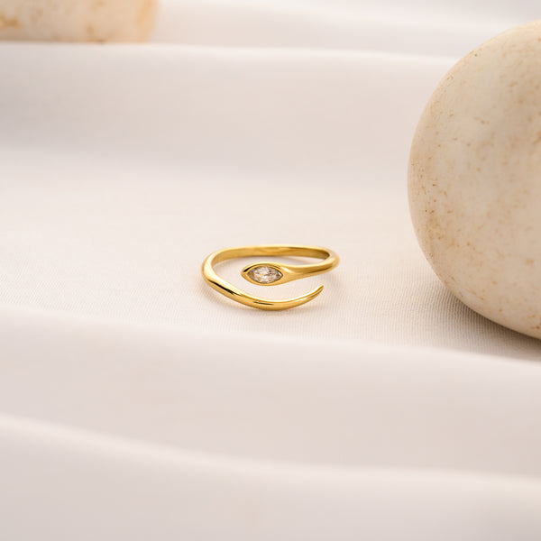 Artistic Snake Ring