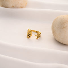 Shell Star Ring