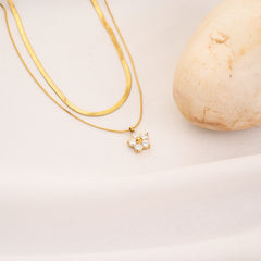 Snake Flower Necklace