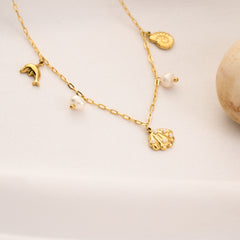 Shells Charms Necklace