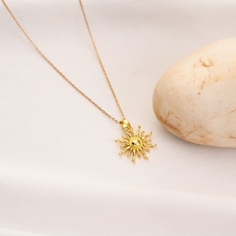 Spheres Sun Necklace