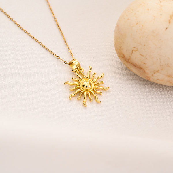 Spheres Sun Necklace