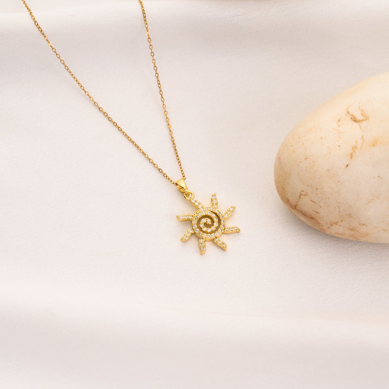 Rays Sun Necklace