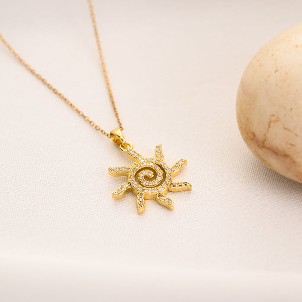 Rays Sun Necklace