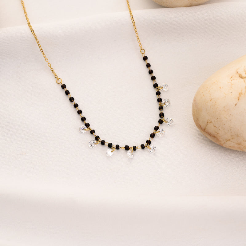 Diamonds Drop Mangalsutra