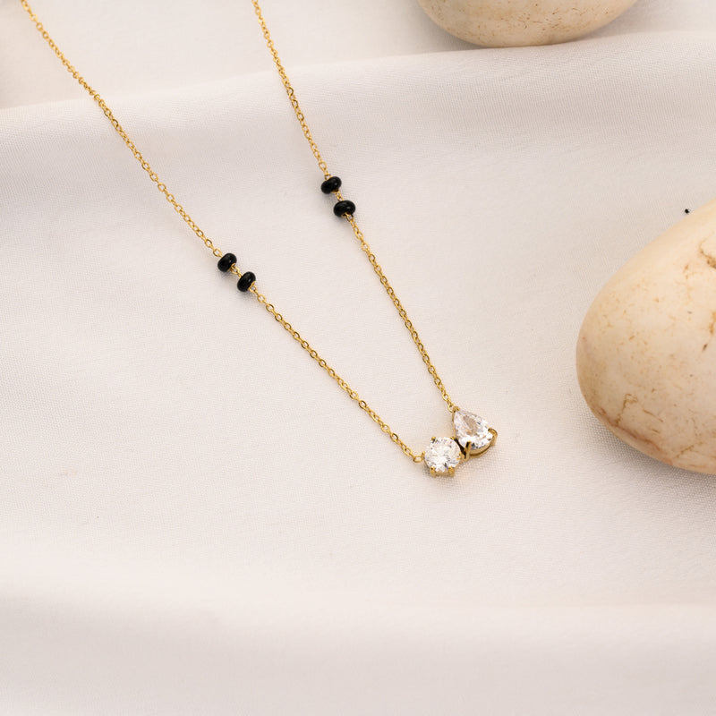Duo Diamonds Mangalsutra