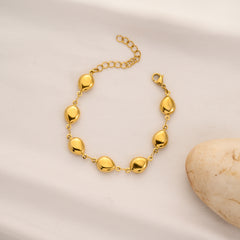 Gold Beans Bracelet