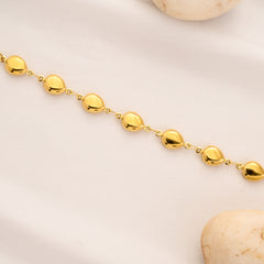 Gold Beans Bracelet