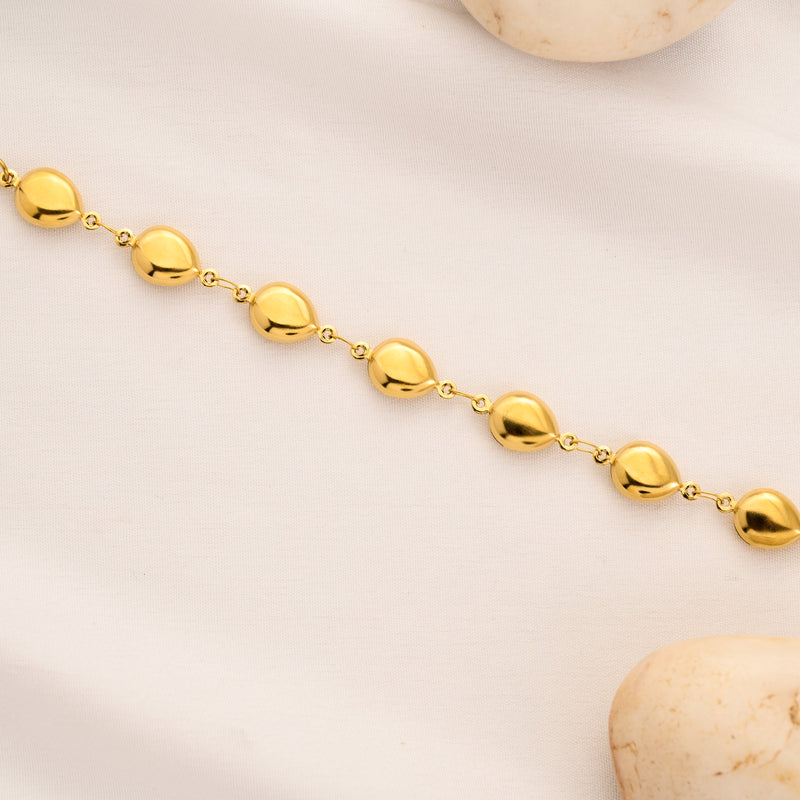 Gold Beans Bracelet