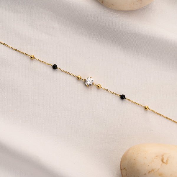 Solitaire Mangalsutra Bracelet