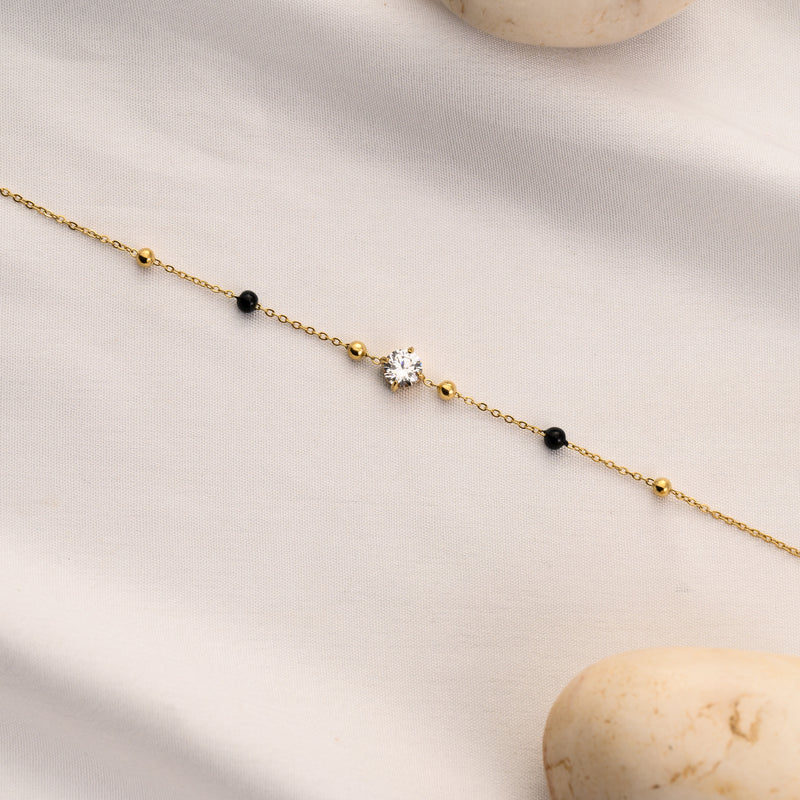 Solitaire Mangalsutra Bracelet
