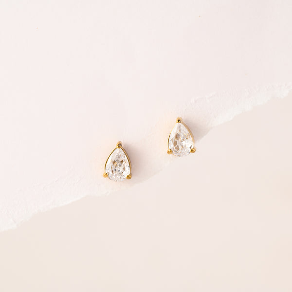 Pear Diamond Earrings