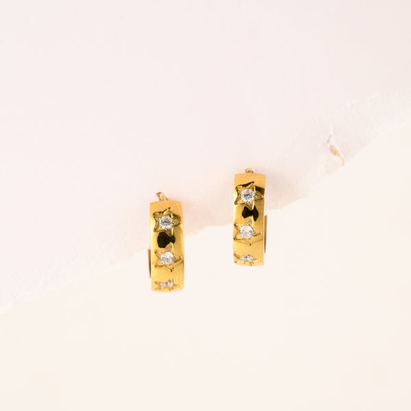 Shimmer Stars Earrings