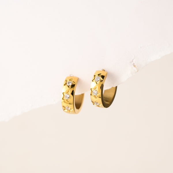 Shimmer Stars Earrings