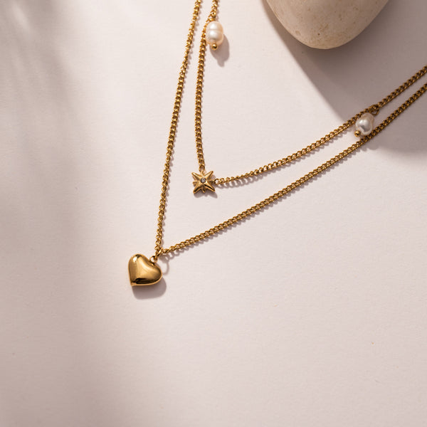 Sparkle Heart Necklace