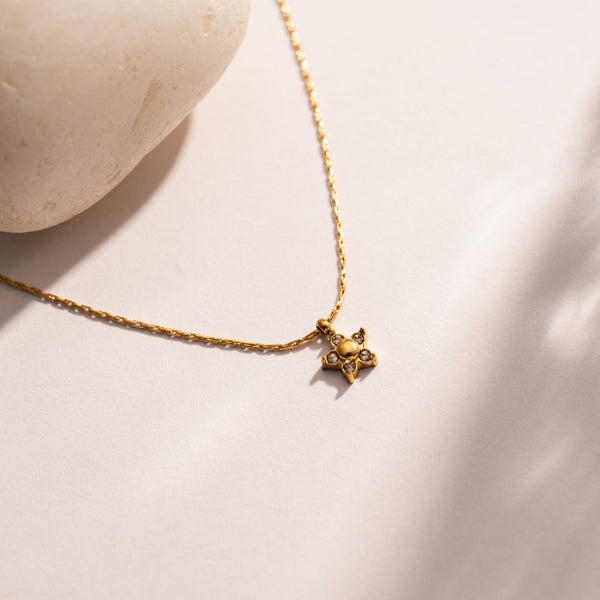 Tiniest Flower Necklace