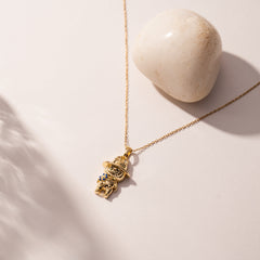 Cap Doll Necklace