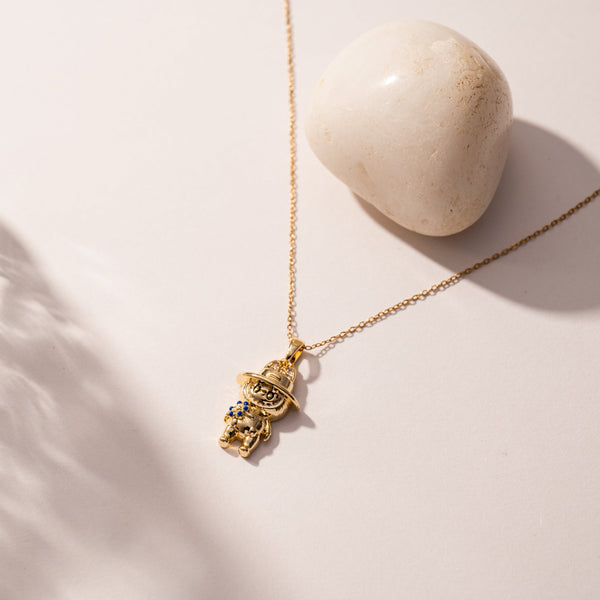 Cap Doll Necklace