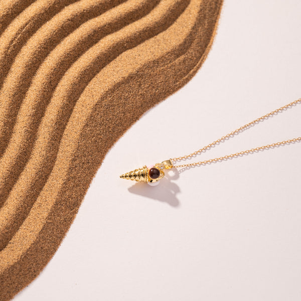 Ice Cream Con Necklace
