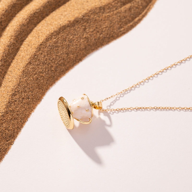 Coffee Mug Necklace