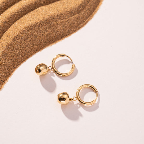 Apple Drop Hoops
