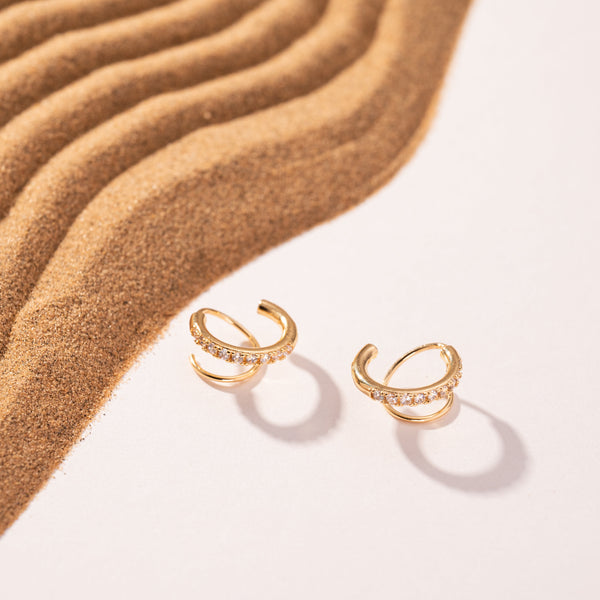 Spiral Layer Earrings