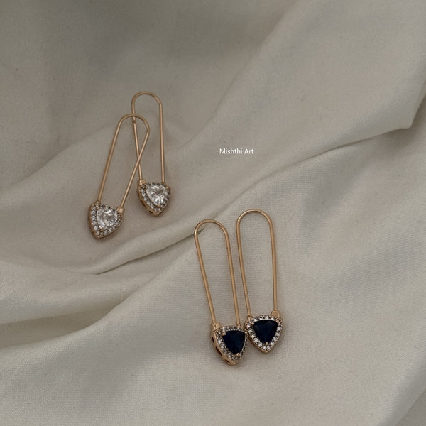 Diamond Embrace Hoops