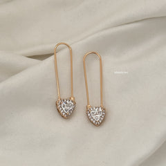 Diamond Embrace Hoops