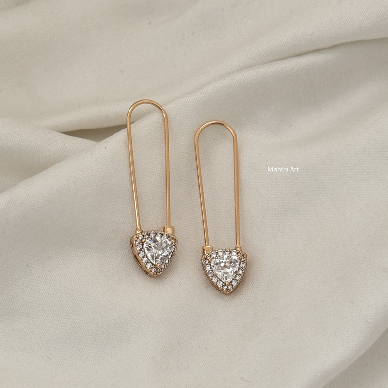 Diamond Embrace Hoops