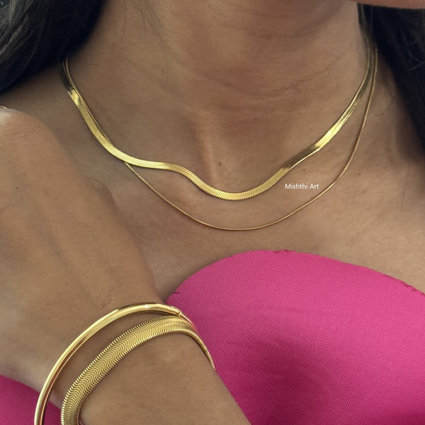 Layer Snake Necklace