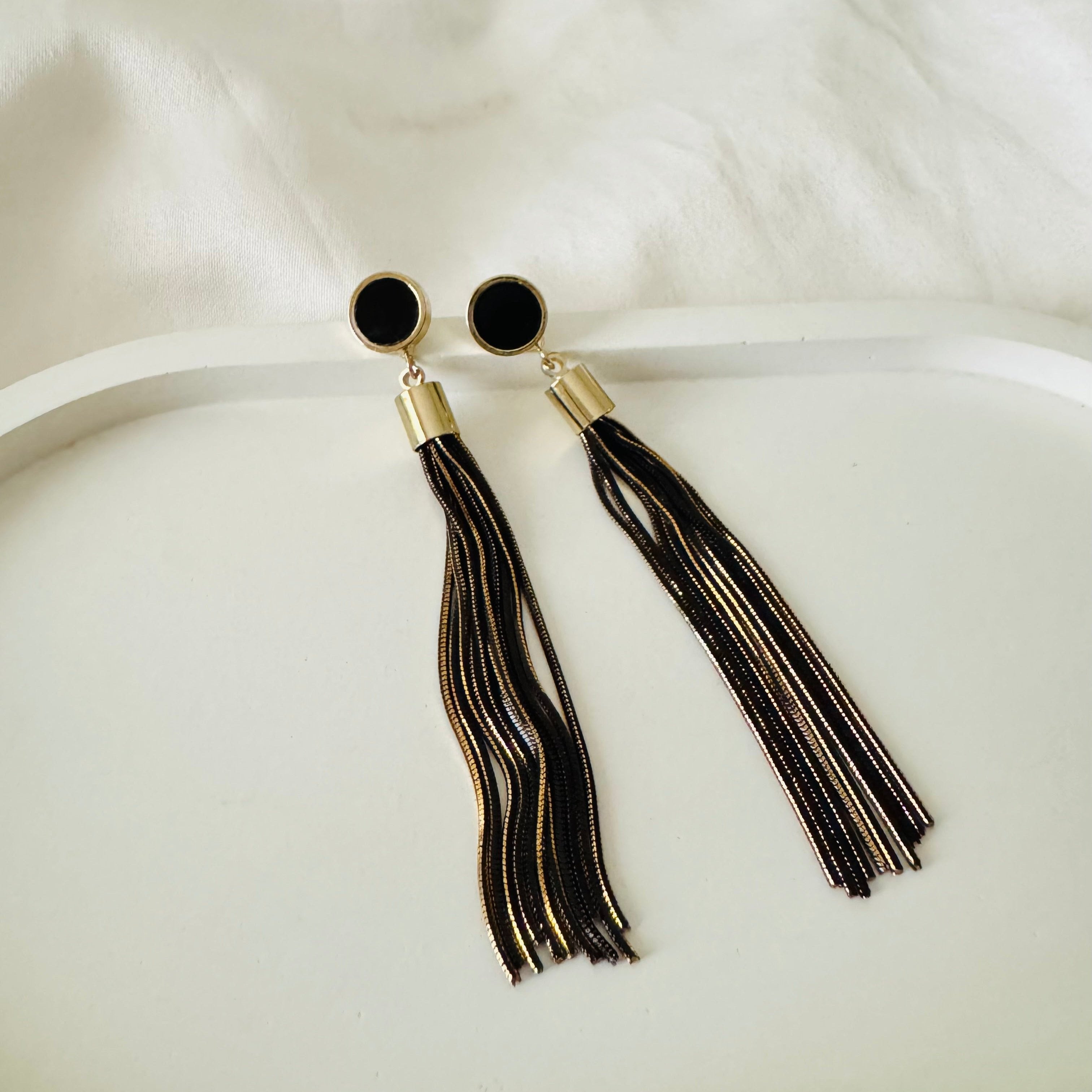 Bunchy Row Earrings