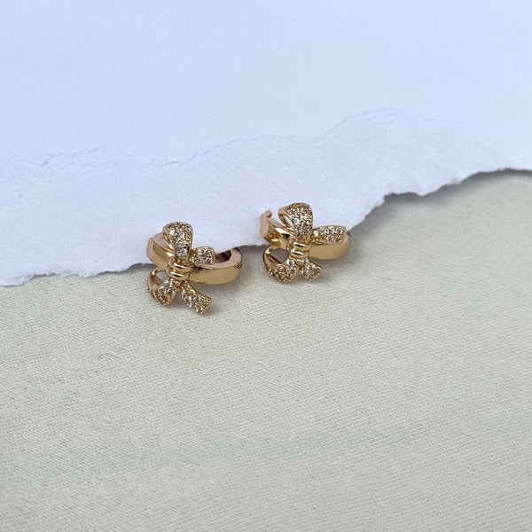 Pretty Bow Hoops