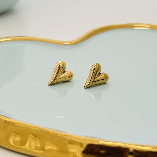 Imperial Heart Studs