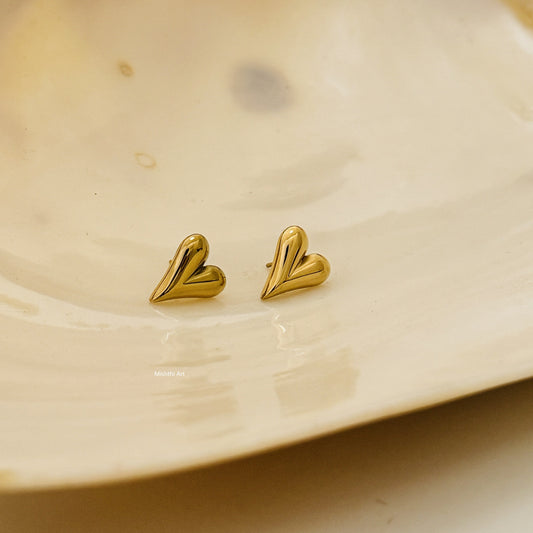 Imperial Heart Studs