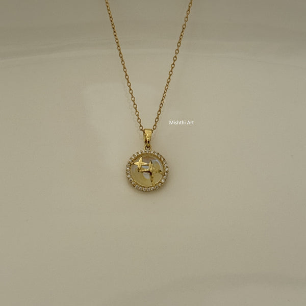 Gold Star Necklace