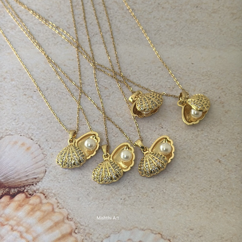 Oceanic Pearl Nacklace