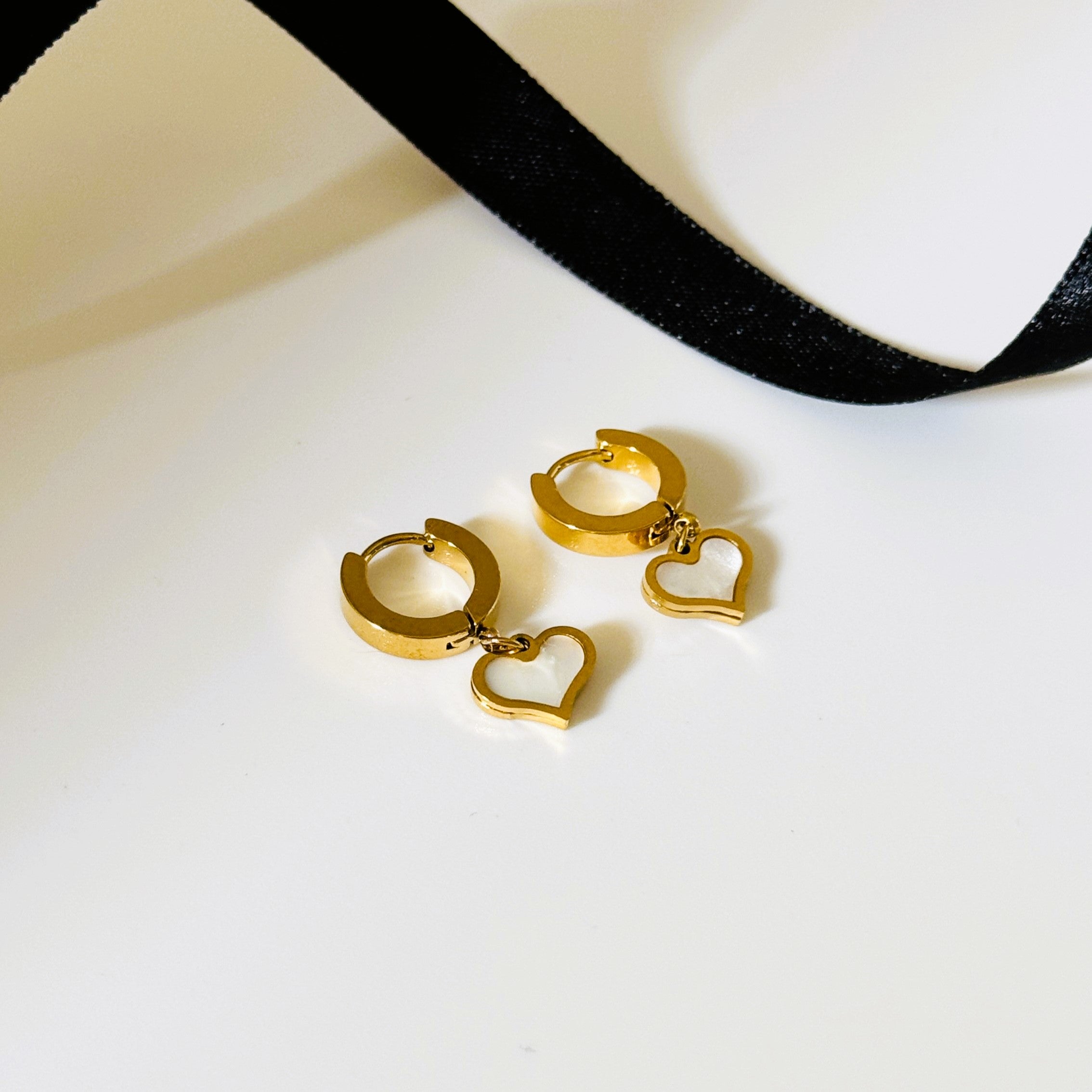 Navel Heart Hoops