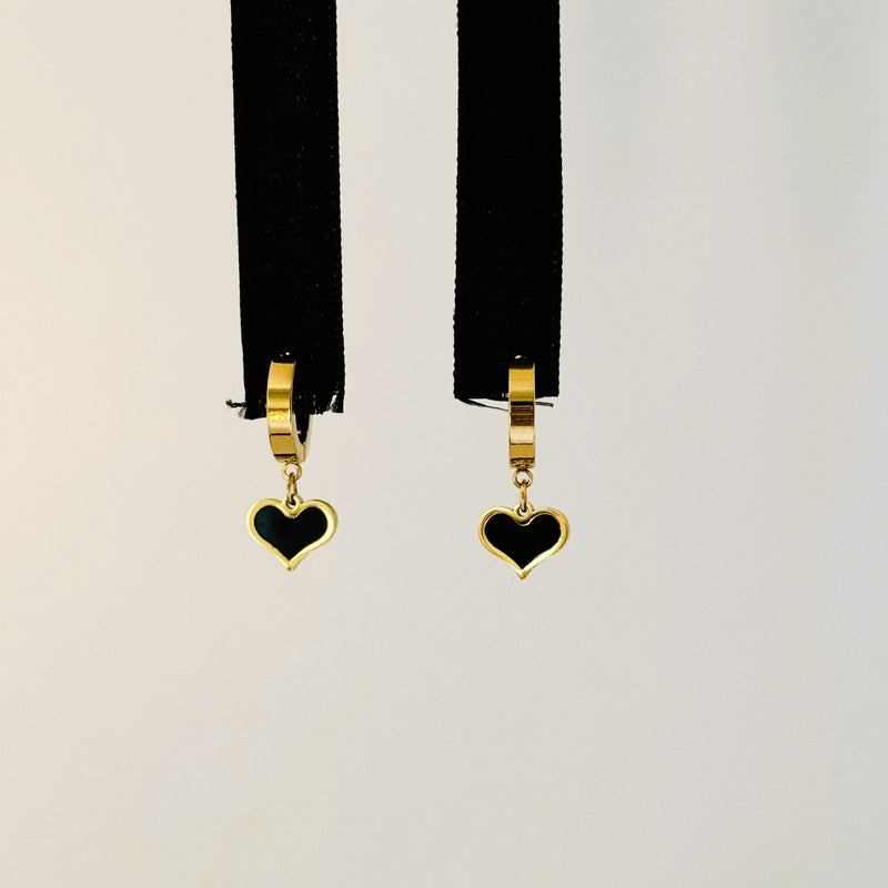 Navel Heart Hoops
