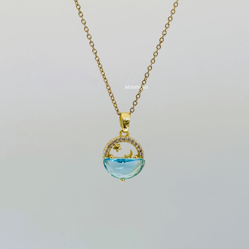 Beach Moon Necklace