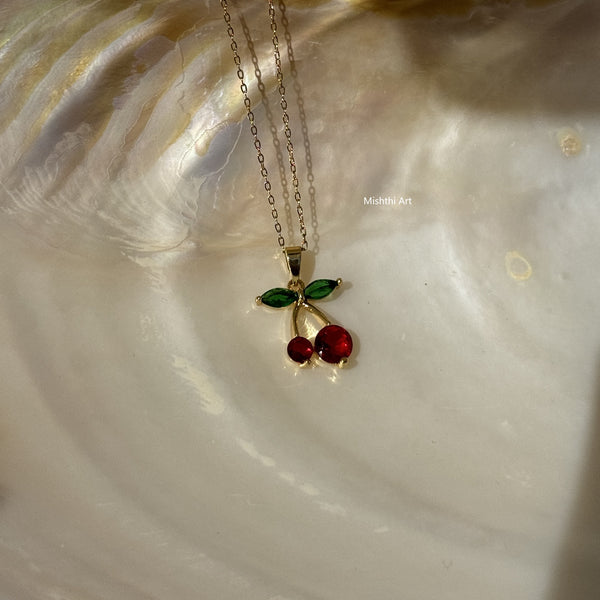 Sweet Cherry Necklace