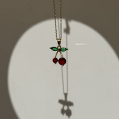 Sweet Cherry Necklace