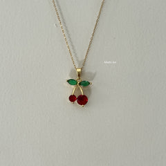Sweet Cherry Necklace