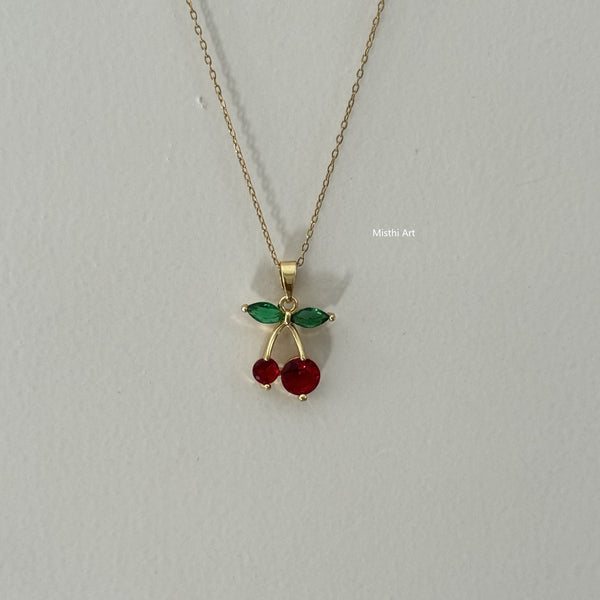 Sweet Cherry Necklace
