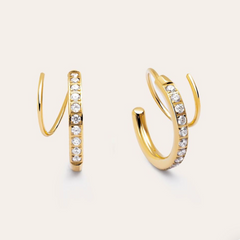 Spiral Layer Earrings
