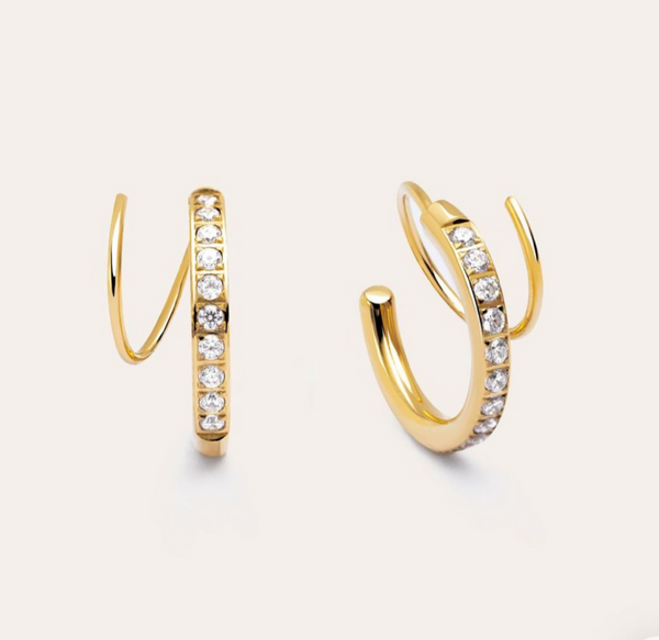 Spiral Layer Earrings