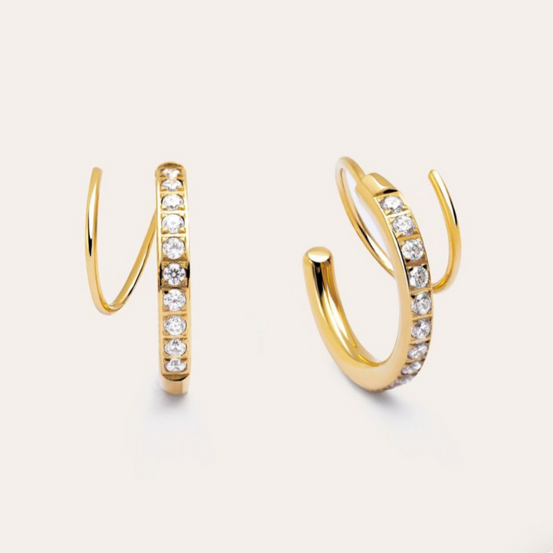 Spiral Layer Earrings