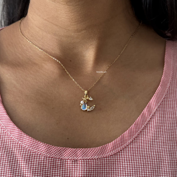 Loaf Moon Necklace
