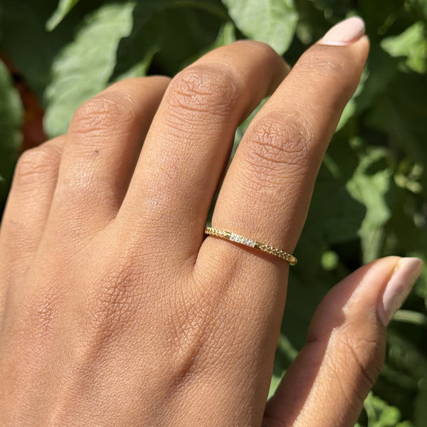 Minimal Diana Ring